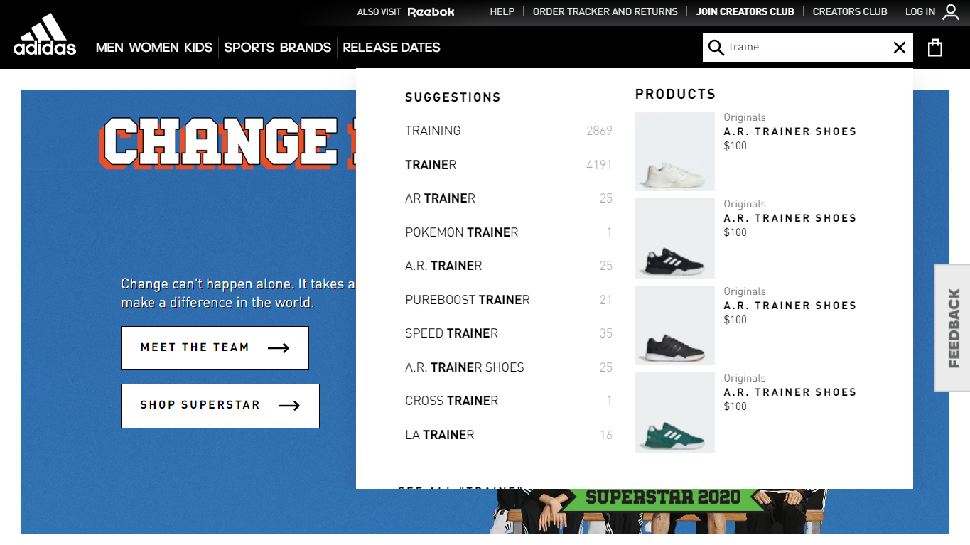 Shopify autocomplete
