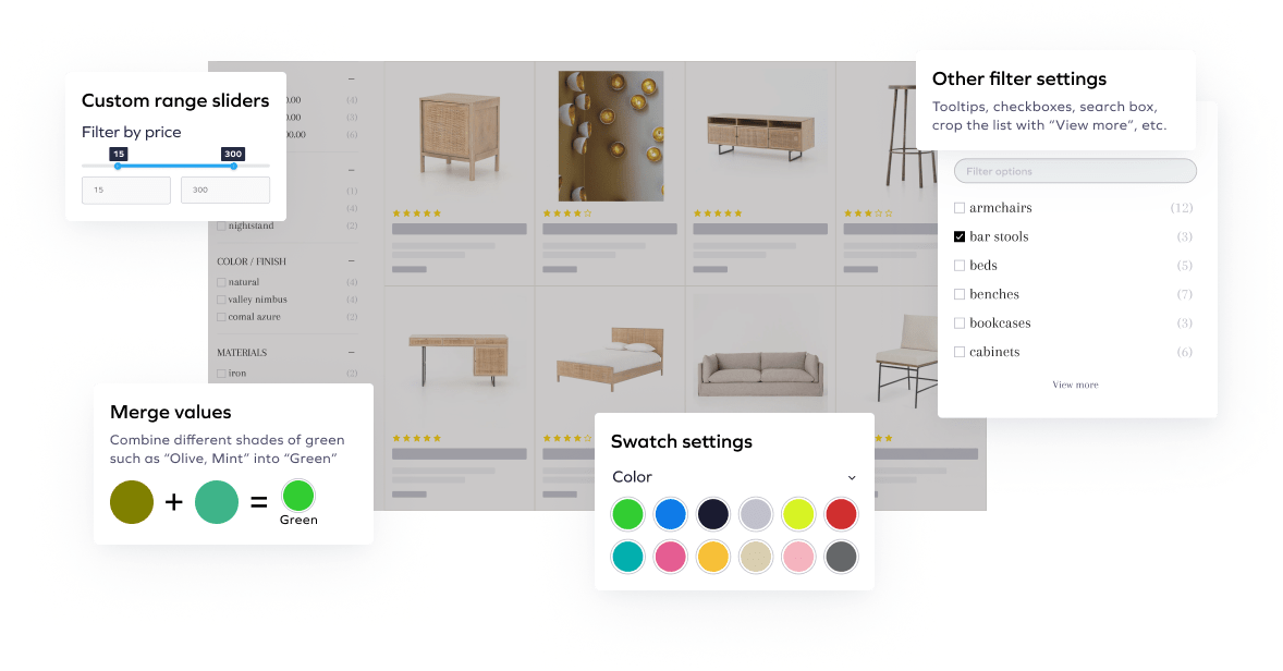 product filter